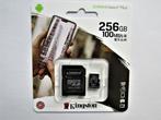 Kingston micro SD kaart 256GB nieuw, SD, Kingston, Nieuw, Ophalen of Verzenden