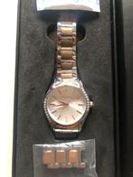 Dames horloge met steentjes in goede staat!, Ophalen, Zo goed als nieuw, Staal, Overige merken