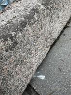 Granieten stoeprand gratis, Tuin en Terras, Bielzen en Borders, 200 cm of meer, Minder dan 25 cm, Zo goed als nieuw, Natuursteen