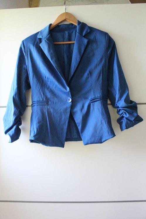 Dameskleding als nieuw jas maat 40, Kleding | Dames, Jassen | Zomer, Zo goed als nieuw, Maat 38/40 (M), Blauw, Ophalen of Verzenden