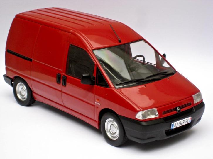 Citroen Jumpy bestelbus 1996 Hachette #26 1:24, Hobby en Vrije tijd, Modelauto's | 1:24, Nieuw, Auto, Overige merken, Ophalen of Verzenden