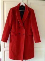 mantel winterjas dames maat L rood, Kleding | Dames, Jassen | Winter, Zara, Maat 42/44 (L), Ophalen of Verzenden, Zo goed als nieuw