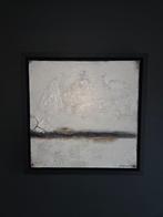 Origineel Werk Sandra Hapers "Growth in the Cracks" 40x40x5, Ophalen of Verzenden