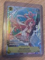 One Piece - Shirahoshi op12 alt art, Ophalen of Verzenden, Zo goed als nieuw, Losse kaart, Foil