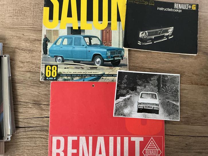 Renault 6 Brochure, Instructieboekje & Foto, Boeken, Auto's | Folders en Tijdschriften, Gelezen, Renault, Ophalen of Verzenden