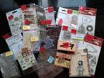 6 voor 4 euro KERST STEMPELS UITZOEKEN KERSTKAARTEN MAKEN, Ophalen of Verzenden, Zo goed als nieuw, Overige typen
