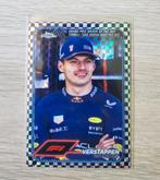 2024 Topps Chrome F1 Checkerflag Max Verstappen #160, Hobby en Vrije tijd, Stickers en Plaatjes, Ophalen of Verzenden, Zo goed als nieuw