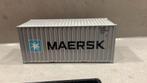 Tekno 20 ft container MAERSK, Hobby en Vrije tijd, Modelauto's | 1:50, Ophalen of Verzenden, Zo goed als nieuw, Bus of Vrachtwagen