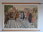 Karel de Grote te Aken - Schoolplaat, Antiek en Kunst, Ophalen of Verzenden, Geschiedenis