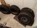 4x100 Velgen met Winterbanden - Naaf 56.6, Auto-onderdelen, Banden en Velgen, Ophalen, Gebruikt, 15 inch, Banden en Velgen
