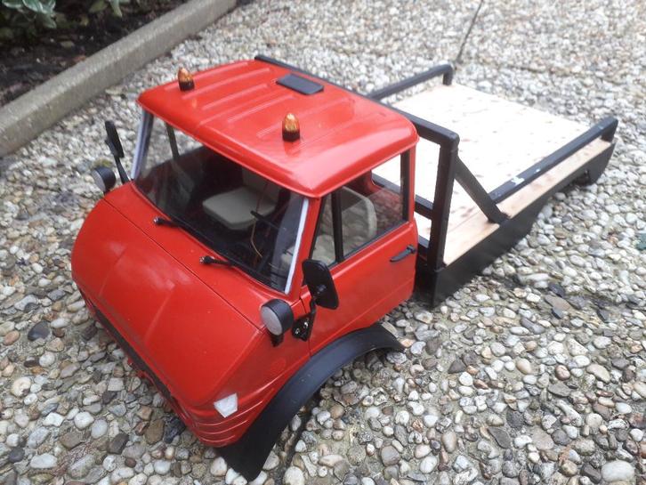 TRAXXAS CAD 3D GEPRINTE MERCEDES UNIMOG U406 BODY +2X OPBOUW, Hobby en Vrije tijd, Modelbouw | Radiografisch | Auto's, Nieuw, Onderdeel