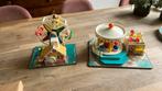 Fiaher Price vintage draaimolen en reuzenrad, Verzamelen, Speelgoed, Ophalen, Gebruikt