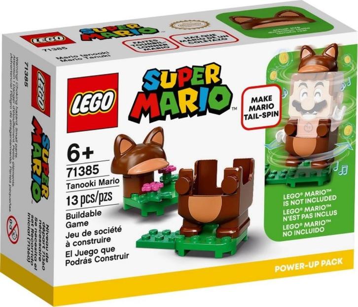 Lego Tanooki Mario - Power-Up Pack - 71385, Kinderen en Baby's, Speelgoed | Duplo en Lego, Nieuw, Lego, Complete set, Ophalen of Verzenden
