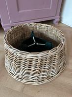 Keretboom standaard met rieten ring / mand / huls, Ophalen, Zo goed als nieuw
