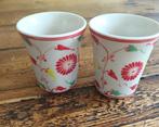 2 oude thee bekers Vietnam, Ophalen of Verzenden