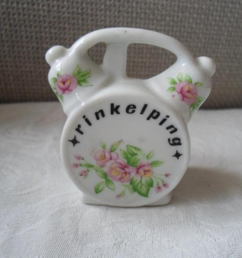 Porseleinen Ringenbakje/doosje Ringelping. Jaren '70., Antiek en Kunst, Curiosa en Brocante, Ophalen of Verzenden