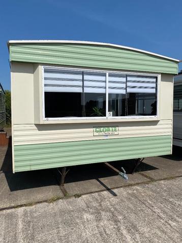 Alu stacaravan 10.50x3.75 met 2 slkamers douche apart toilet beschikbaar voor biedingen