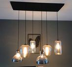 Moderne Hanglamp voor Eettafel, Huis en Inrichting, Lampen | Hanglampen, Ophalen, 50 tot 75 cm, Zo goed als nieuw, Glas