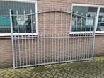 Hek gegalvaniseerd 3 meter met loopdeur, Ophalen, Gebruikt