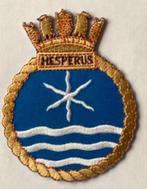 Embleem Engelse marine British Royal Navy - Hesperus, Verzamelen, Militaria | Algemeen, Embleem of Badge, Nederland, Overige soorten