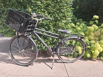 Cortina U4 Transportfiets met dubbele stang en krat beschikbaar voor biedingen