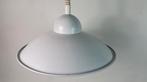 Vintage hanglamp, retro wit metaal, rolly systeem. S39, Tweedehands verkoop, Tweedehands verkoop, Gebruikt, Ophalen of Verzenden