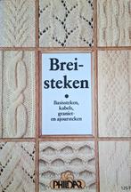 Vintage Phildar boek brei steken 1, Verzenden, Zo goed als nieuw, Breien, Patroon of Boek