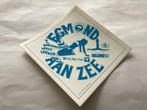 Oude Egmond aan Zee  sticker 9x9 cm, Ophalen of Verzenden, Zo goed als nieuw