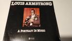 Louis Armstrong - A Portrait in Music - 1977 vinyl, Cd's en Dvd's, Vinyl | Jazz en Blues, 1960 tot 1980, Jazz, Zo goed als nieuw