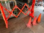 Afzetting - wegafzetting - veiligheidsafzetting - pylon, Doe-het-zelf en Verbouw, Overige Doe-het-zelf en Verbouw, Ophalen, Gebruikt
