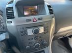 Opel Zafira 2.2 2006 Zwart, Auto's, Voorwielaandrijving, Stof, 4 cilinders, 7 stoelen