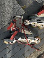 Bauer Xtra Skeelers Maat 39 + Beschermset, Gebruikt, Bauer, Inline skates 5 wielen, Ophalen of Verzenden
