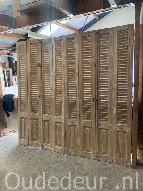 nr. L727 set van 8x geloogde louvre, Doe-het-zelf en Verbouw, Deuren en Horren