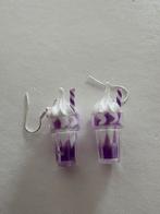 Oorbellen milkshake, Sieraden, Tassen en Uiterlijk, Kindersieraden, Ophalen of Verzenden, Zo goed als nieuw, Oorbellen