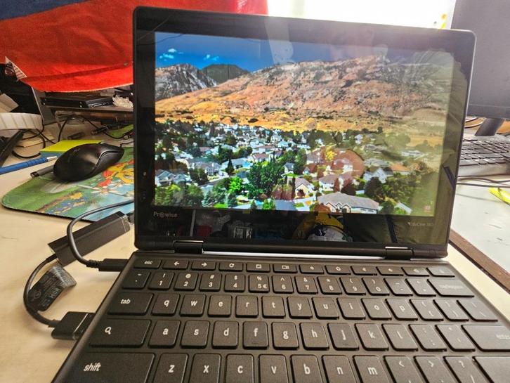 Prowise EduLine 360 Chromebook – Touchscreen, Computers en Software, Chromebooks, Zo goed als nieuw, 11 inch, 4 GB of minder, 32 GB of minder