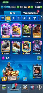 Clash royale account 8032 trophy’s, Spelcomputers en Games, Games | Atari, 1 speler, Verzenden, Zo goed als nieuw, Overige modellen