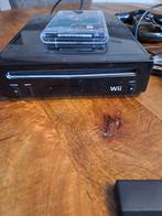 Nintendo Wii Zwart - Inclusief Controller en Accessoires, Ophalen of Verzenden, Gebruikt, Met 1 controller, Met stuurtje