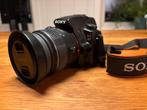 Sony A37 met 18-55mm lens, Audio, Tv en Foto, Fotocamera's Digitaal, Ophalen, Gebruikt, Spiegelreflex, Sony