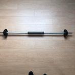 Halterstang met gewichten., Ophalen, Zo goed als nieuw, Halterstangen