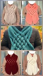 Nieuwe handgemaakte gebreide colsjaal/sjaal/col UNIEK!!, Kleding | Dames, Mutsen, Sjaals en Handschoenen, Ophalen of Verzenden