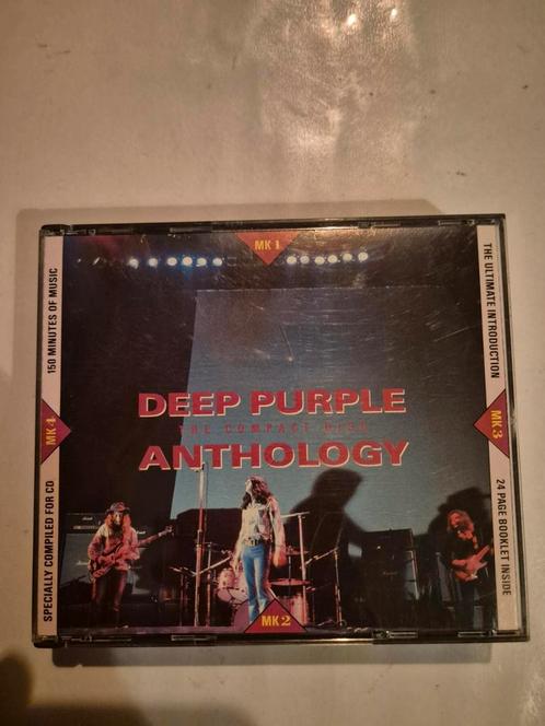 Deep Purple - Anthology. 2cd. 1991, Cd's en Dvd's, Cd's | Rock, Gebruikt, Ophalen of Verzenden