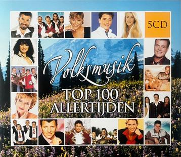 Volksmusik Top 100 Allertijden - V.a. (5CD Box) beschikbaar voor biedingen