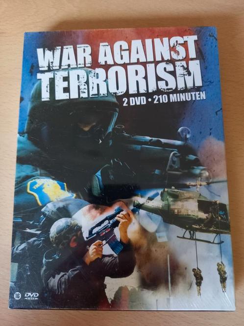 War Against Terrorism 2 disc's. Nieuw in seal. (4=3), Cd's en Dvd's, Dvd's | Documentaire en Educatief, Zo goed als nieuw, Oorlog of Misdaad