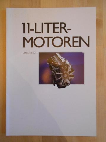 Scania 11 Liter Motor Brochure 1992 – 113 beschikbaar voor biedingen