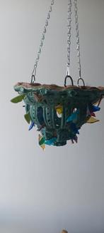 Steengoed, keramische lamp met unieke Muranoscherven, design, Antiek en Kunst, Ophalen of Verzenden