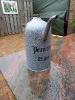 Petroleum kan 2 liter, Antiek en Kunst, Antiek | Emaille, Ophalen of Verzenden