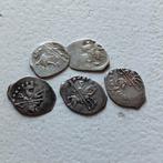 Rusland tsaar Ivan IV 5 kopeks (1533-1584), Ophalen of Verzenden, Rusland