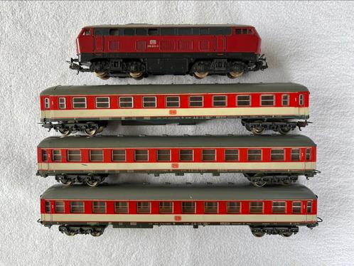 Lima DB set met BR 216 lok en 3 1e klas rijtuigen, Hobby en Vrije tijd, Modeltreinen | H0, Gebruikt, Treinset, Gelijkstroom, Lima