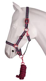 Magenta roze Horka halsterset maat mini shet pony cob full, Nieuw, Ophalen of Verzenden, Info@horka.com, Ampèrestraat 15-17 8013 PT Zwolle