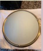 Plafondlamp met glazen kap, Ophalen of Verzenden, Gebruikt, Glas